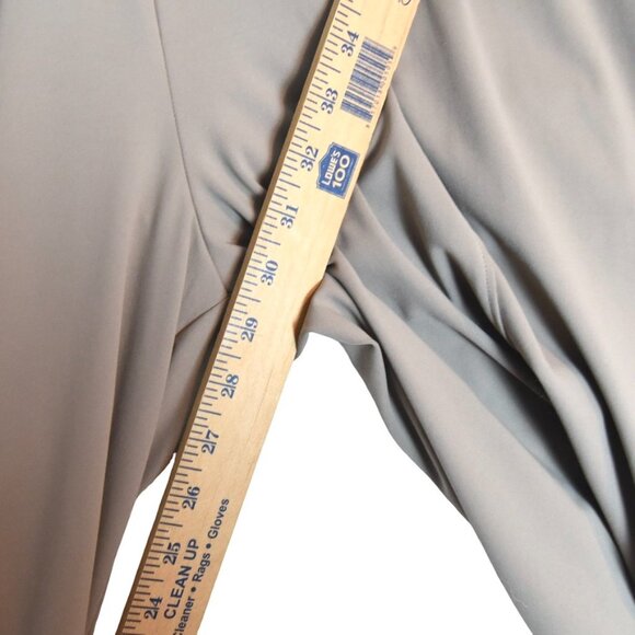 Old Navy XL Petite Wide Leg Pants Taupe Flowy Drapey Soft Loungecore Minimalist - Picture 9 of 11